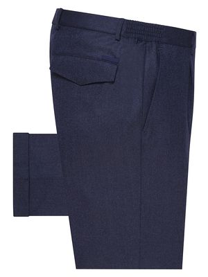 Men's Casual Trousers - Navy - Size 30