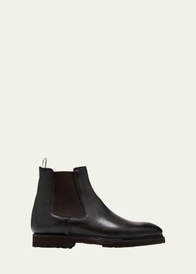 Men's Cavaliere Leather Chelsea Boots