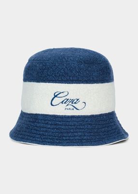 Men's Caza Embroidered Terry Bucket Hat