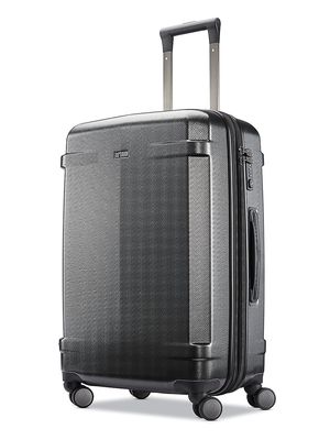 Men's Century Deluxe Medium Journey Suitcase - Black Gunmetal