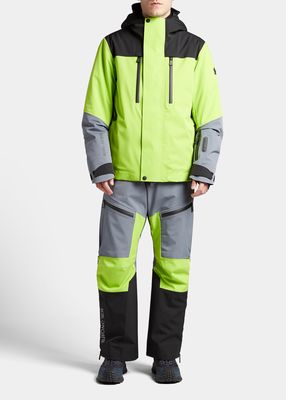 Men's Cerniat Colorblock Ski Jacket