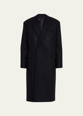 Men's Cernik Double-Breasted Overcoat