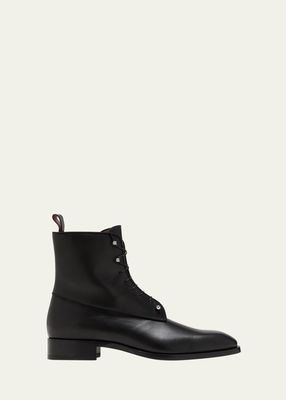 Men's Chambeliboot Leather Lace-Up Ankle Boots