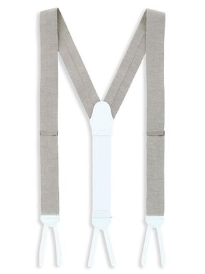 Men's Chambray Brace Suspenders - Taupe - Taupe