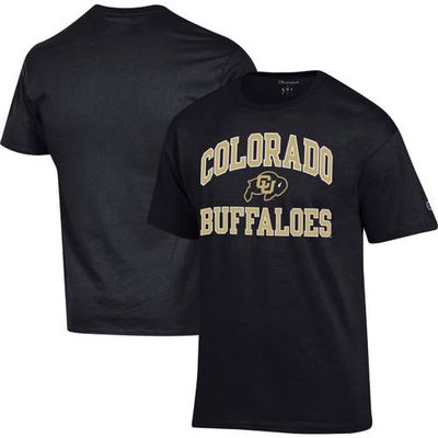 Men's Champion Black Colorado Buffaloes High Motor T-Shirt
