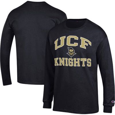 Men's Champion Black UCF Knights High Motor Long Sleeve T-Shirt
