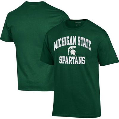 Men's Champion Green Michigan State Spartans High Motor T-Shirt