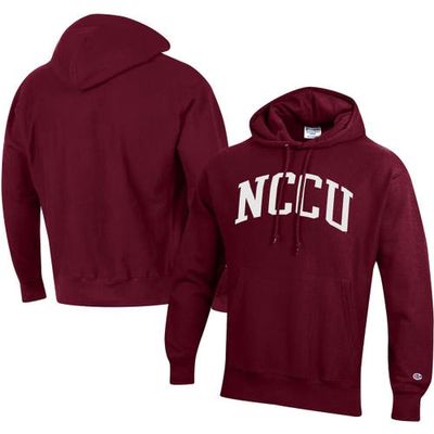 Men's Champion Maroon North Carolina Central Eagles Tall Arch Pullover Hoodie