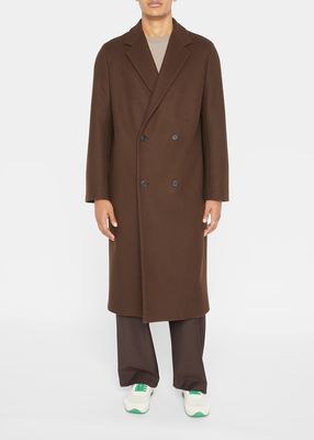 Men's Charles Double-Breasted Overcoat