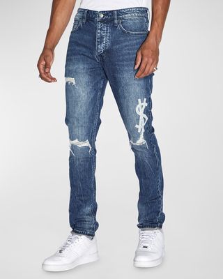 Men's Chitch Token Krush Slim-Fit Jeans