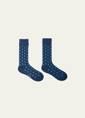 Men's Chris Allover Spot Crew Socks