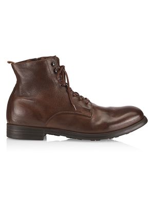 Men's Chronicle Leather Lace-Up Boot - Cigar - Size 7