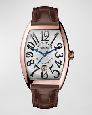 Men's Cintree Curvex 18K Rose Gold Watch
