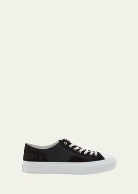 Men's City Canvas Suede Low-Top Sneakers