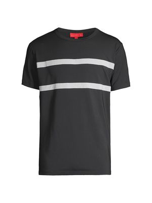 Men's Clark Striped T-Shirt - Tuxedo - Size Medium - Tuxedo - Size Medium
