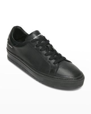Men's Classic Leather Low-Top Sneakers