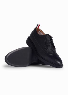 Men's Classic Long Wing Brogue Shoes