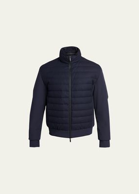 Men's Classic Quilted Down Jacket