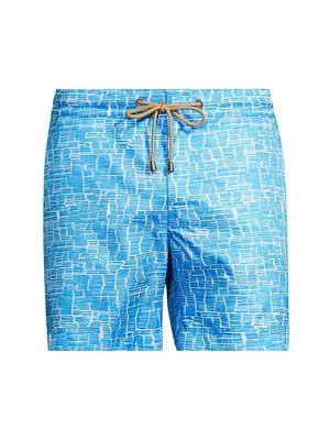 Men's Clay Swim Shorts - Light Blue - Size 30 - Light Blue - Size 30