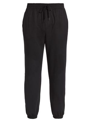 Men's CloudKnit Elastic Sweatpants - Black - Size Small