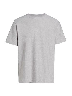 Men's CloudKnit Heavy Weight Crewneck T-Shirt - Fog - Size Small - Fog - Size Small
