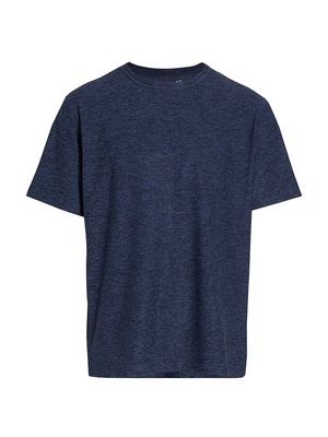 Men's CloudKnit Heavy Weight Crewneck T-Shirt - Navy - Size Small - Navy - Size Small