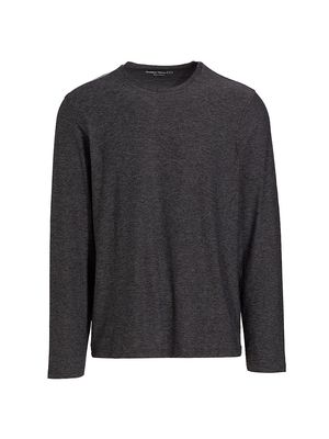 Men's CloudKnit Long-Sleeve Shirt - Charcoal - Size Large - Charcoal - Size Large