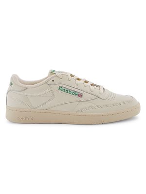 Men's Club C 85 Vintage Club Chalk Leather Sneakers - Green - Size 10.5 - Green - Size 10.5