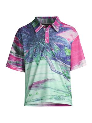 Men's Coastline Polo Shirt - Size Medium - Size Medium