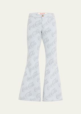 Men's Coca-Cola Flare Jeans