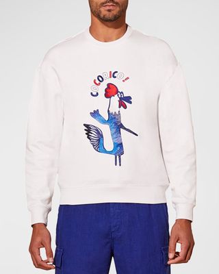Men's Cocorico Embroidered Sweatshirt