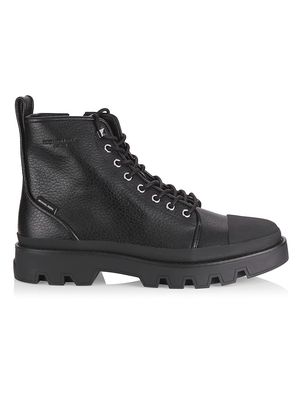 Men's Colin Leather Boots - Black - Size 8 - Black - Size 8