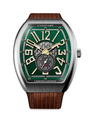 Men's Colorado Grand Vanguard Titanium & Leather Watch - Green