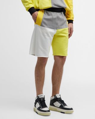 Men's Colorblock French Terry Shorts