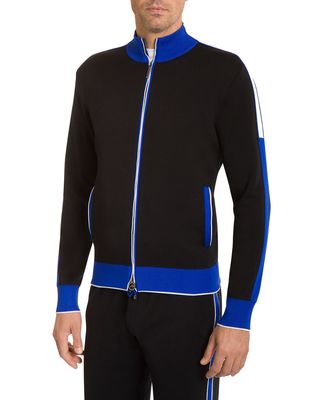 Men's Colorblock Jogging Suit Jacket