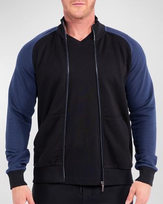 Men's Colorblock Raglan Jacket