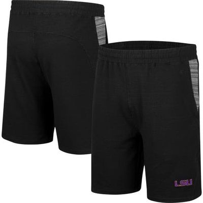 Men's Colosseum Black LSU Tigers Wild Party Shorts