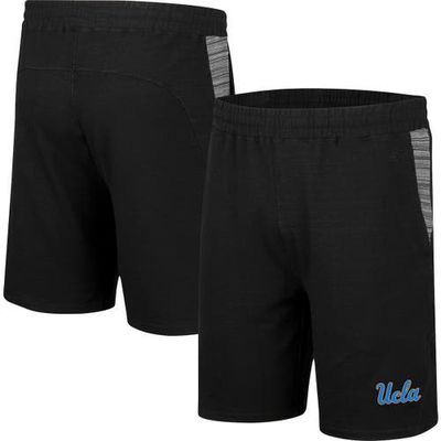 Men's Colosseum Black UCLA Bruins Wild Party Tri-Blend Shorts