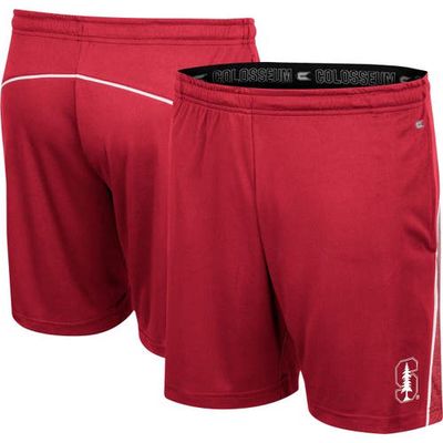 Men's Colosseum Cardinal Stanford Cardinal Laws of Physics Shorts