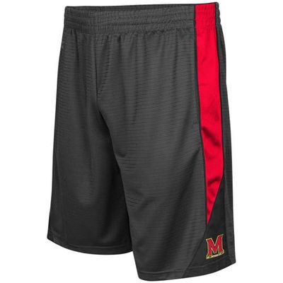Men's Colosseum Charcoal Maryland Terrapins Turnover Team Shorts