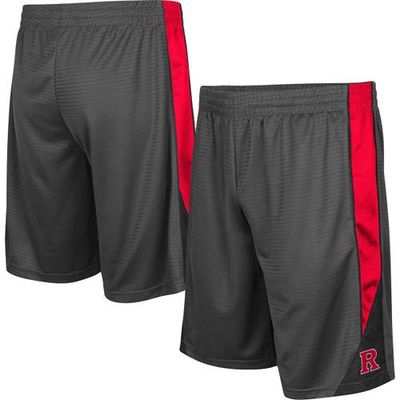 Men's Colosseum Charcoal Rutgers Scarlet Knights Turnover Shorts