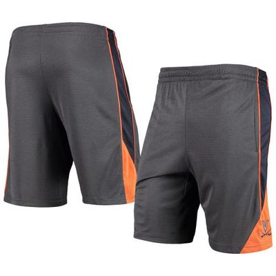 Men's Colosseum Charcoal Virginia Cavaliers Team Turnover Shorts