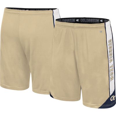 Men's Colosseum Gold Georgia Tech Yellow Jackets Haller Shorts