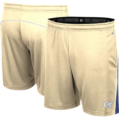 Men's Colosseum Gold Georgia Tech Yellow Jackets Laws of Physics Shorts