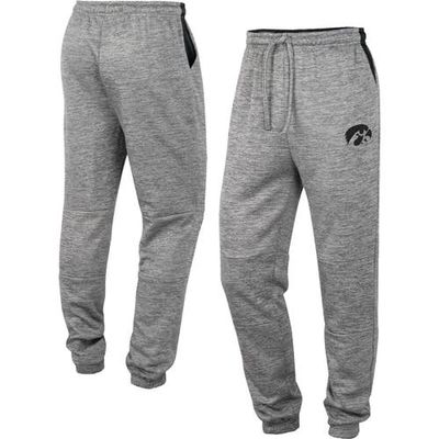 Men's Colosseum Gray Iowa Hawkeyes Worlds to Conquer Sweatpants