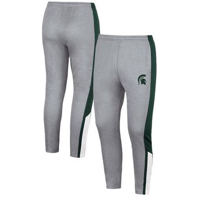 Men's Colosseum Gray Michigan State Spartans Up Top Pants