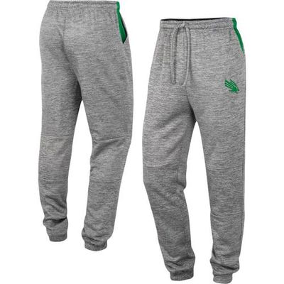 Men's Colosseum Gray North Texas Mean Green Worlds to Conquer Sweatpants
