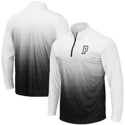 Men's Colosseum Gray Providence Friars Magic Team Logo Quarter-Zip Jacket