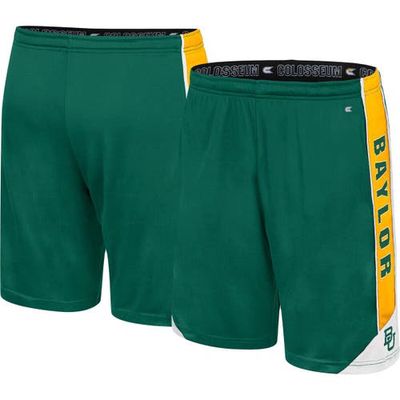Men's Colosseum Green Baylor Bears Haller Shorts