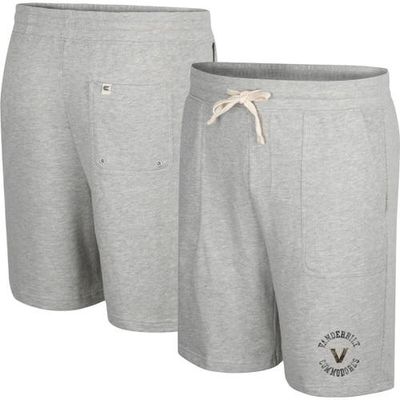 Men's Colosseum Heather Gray Vanderbilt Commodores Love To Hear This Terry Shorts